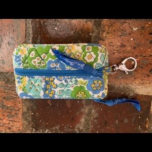 Vera Bradley keychain coin purse